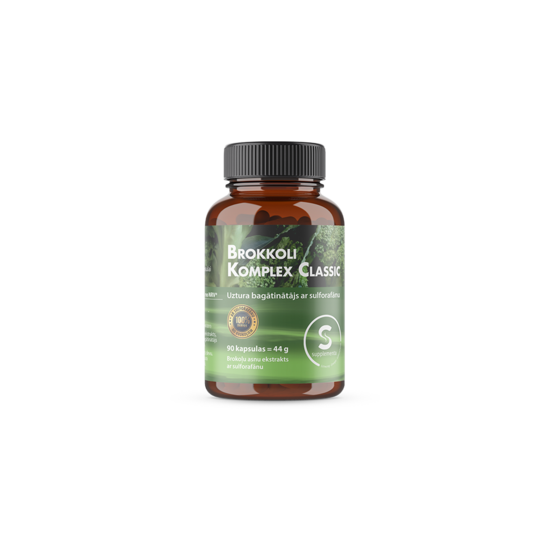 Brokoļu ekstrakts ar sulforafānu