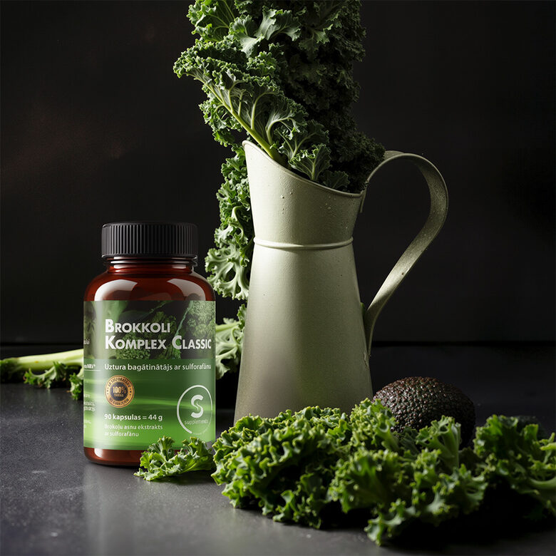 Brokoļu ekstrakts ar sulforafānu