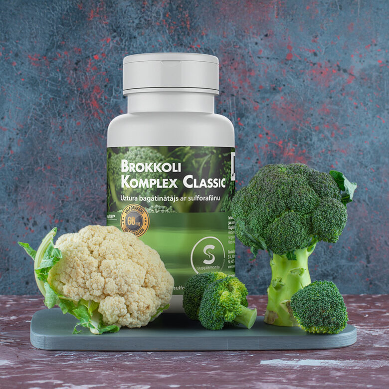 Brokoļu ekstrakts ar sulforafānu